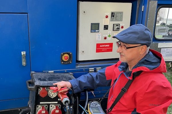 Mobiler Generator prüfen nach DUVG durch Elektrofachkraft